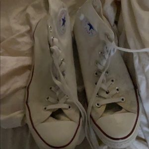 Converse hightops size 9